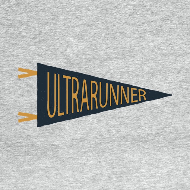 Ultrarunner Pennant by Pavement Party